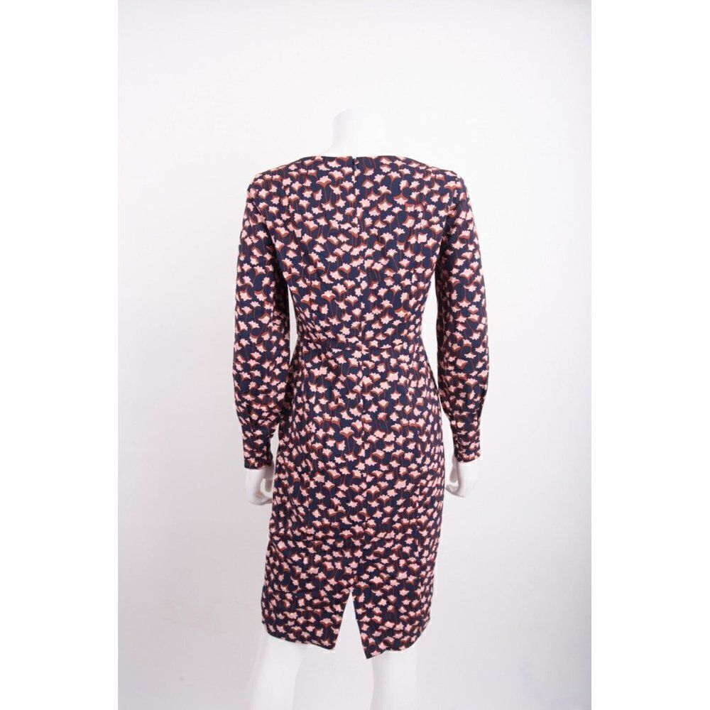Boden Womens Hannah Pencil Sheath Dress UK 8P US 4P Petite Navy Pink Floral NWT - Picture 5 of 6